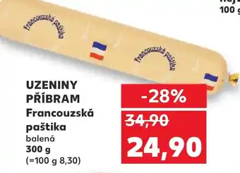 Kaufland UZENINY PŘÍBRAM Francouzská paštika 300 g nabídka