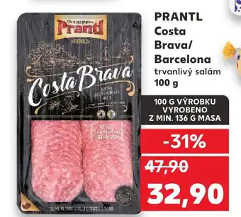 Kaufland PRANTL Costa Brava/ Barcelona nabídka