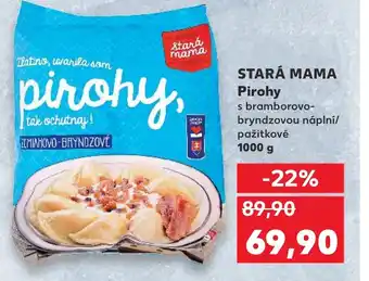 Kaufland STARÁ MAMA Pirohy nabídka