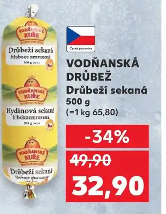 Kaufland VODŇANSKÁ DRŮBEŽ Drůbeží sekaná 500 g nabídka