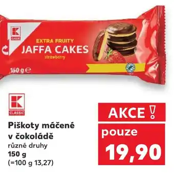 Kaufland Piškoty máčené v čokoládě nabídka