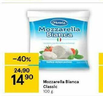 Tesco Mozzarella bianca classic nabídka