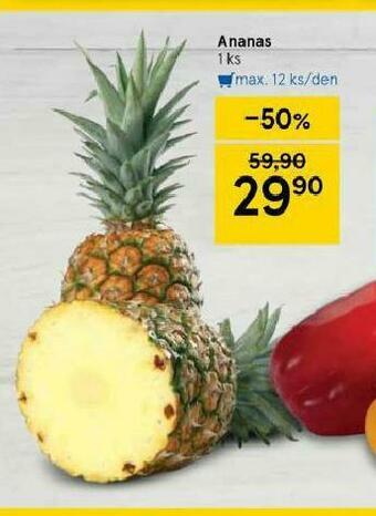 Tesco Ananas nabídka