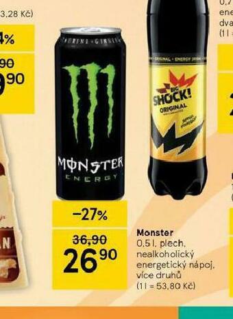 Tesco Monster nabídka