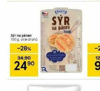 Tesco Sýr na pánev nabídka
