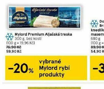 Tesco Mylord premium aljašská treska nabídka