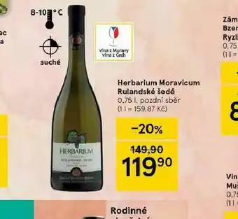 Herbaricum moravicum rulandské šedé