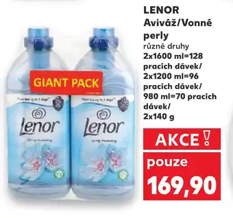 Kaufland LENOR Aviváž/Vonné perly nabídka
