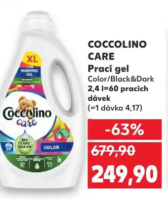 Kaufland COCCOLINO CARE Prací gel nabídka