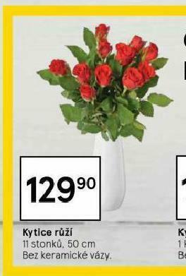 Tesco Kytice růží nabídka