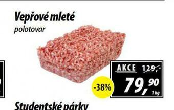 ZEMAN Vepřové mleté nabídka