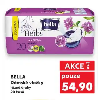 Kaufland BELLA Dámské vložky nabídka
