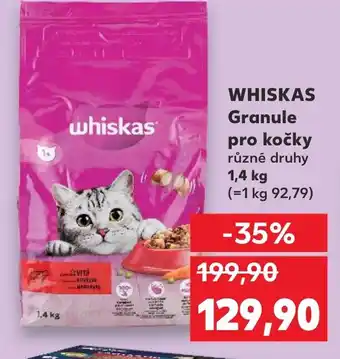 Kaufland WHISKAS Granule pro kočky nabídka