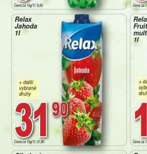 Lidl Relax jahoda nabídka