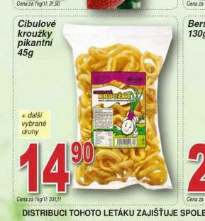 Lidl Cibulové kroužky pikantní nabídka