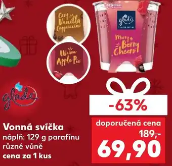Kaufland Vonná svíčka náplň 129 g parafínu nabídka
