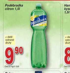 Lidl Poděbradka citron nabídka