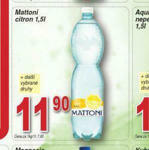 Lidl Mattoni citron nabídka