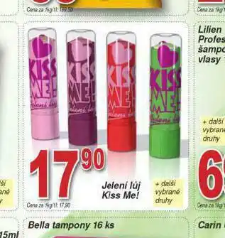 Lidl Jelení lůj kiss me nabídka