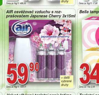Lidl Air osvěžovač vzduchu nabídka