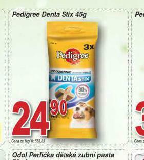 Lidl Pedigree dentastix pochoutky pro psy nabídka