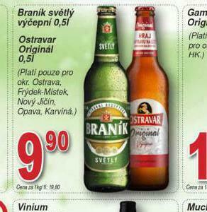 Lidl Pivo braník nabídka