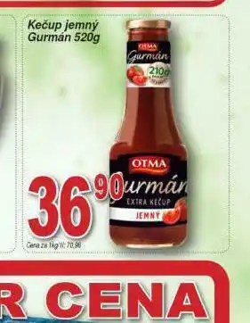 Lidl Kečup jemný gurmán nabídka