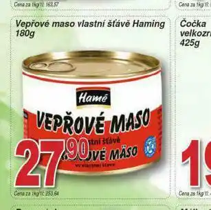 Lidl Hamé vepřové maso nabídka
