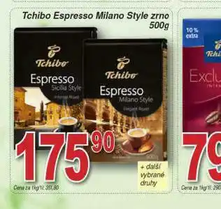 Lidl Tchibo espresso milano style zrnno nabídka