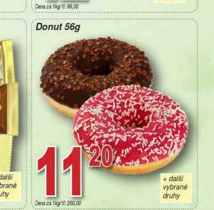 Lidl Donut nabídka
