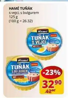 Flop Hamé tuňák s vejci, s bulgurem 125 g nabídka