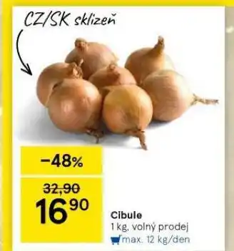 Tesco Cibule nabídka