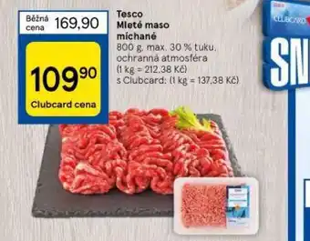 Tesco Mleté maso míchané nabídka