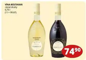 Flop Vína bostavan různé druhy 0,75l nabídka