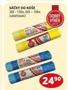 Sáčky do koše 30l- 15ks