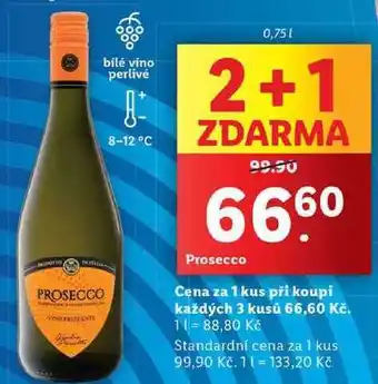 Lidl Prosecco, 0,75 l nabídka