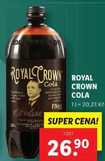 Lidl Royal crown cola, 1,33 l nabídka