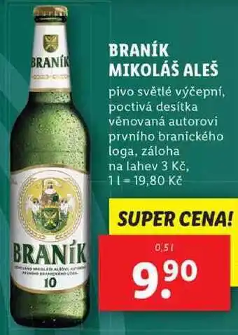 Lidl Braník mikoláš aleš, 0,5 l nabídka