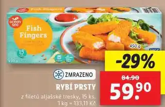 Lidl Rybí prsty, 450 g nabídka