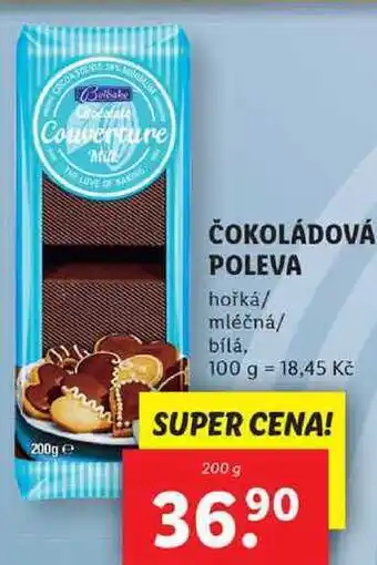 Lidl Čokoládová poleva, 200 g nabídka