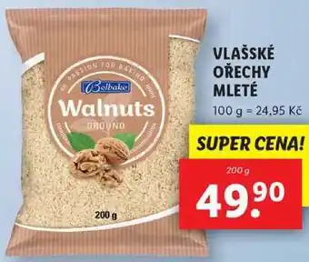 Lidl Vlašské ořechy mleté, 200 g nabídka