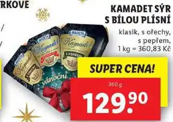 Lidl Kamadet sýr s bílou plísní, 360 g nabídka