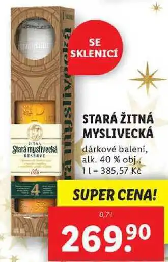 Lidl Stará žitná myslivecká, 0,7 l nabídka