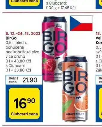 Tesco Birgo nabídka
