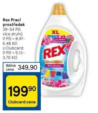 Tesco Rex prací prostředek nabídka