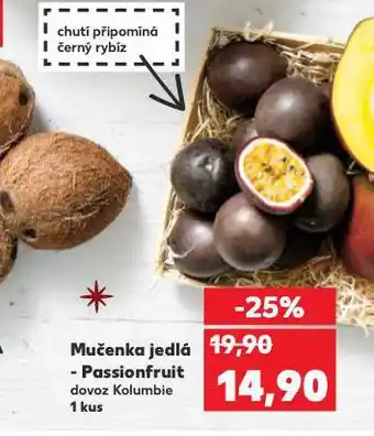 Kaufland Mučenka jedlá - passionfruit nabídka
