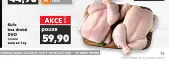 Kaufland Kuře bez drobů duo nabídka