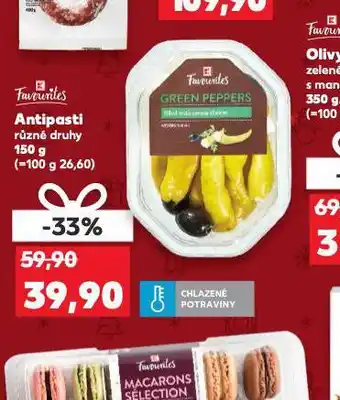 Kaufland Antipasti nabídka