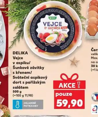 Kaufland Delika vejce v aspiku nabídka