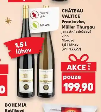 Kaufland Chateau valtice frankovka nabídka